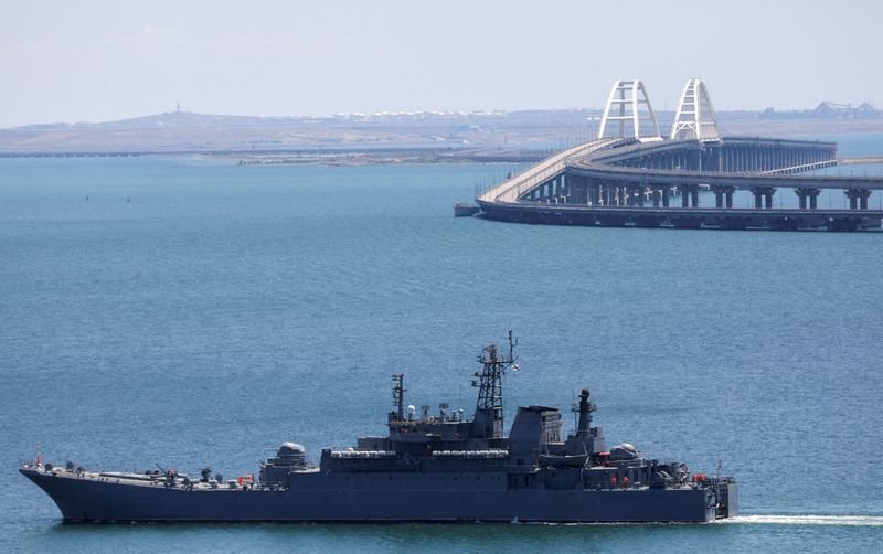 Drone attack on ammunition depot in Crimea prompts evacuation, bridge closure