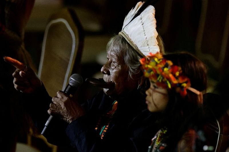Spicy-Amazon Indigenous chief Raoni warns of catastrophe if deforestation no longer stopped