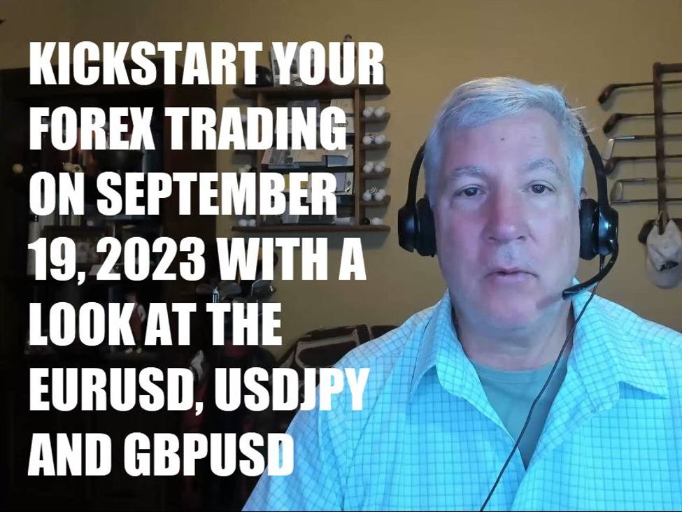 Kickstart your forex trading with a technical look at the EURUSD, USDJPY and GBPUSD