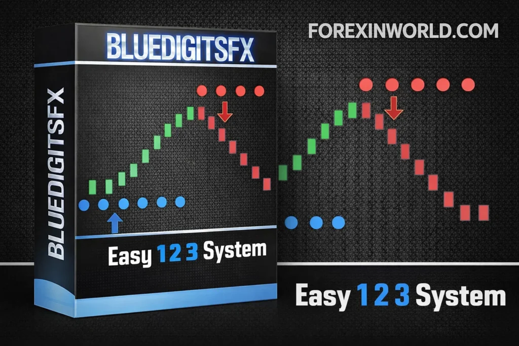 BlueDigitsFx Easy 1-2-3 System MT4 Indicator