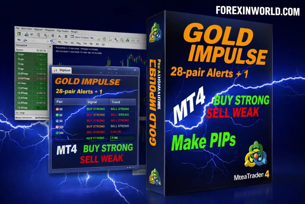 GOLD Impulse with Alert MT4 Indicator Download link inside