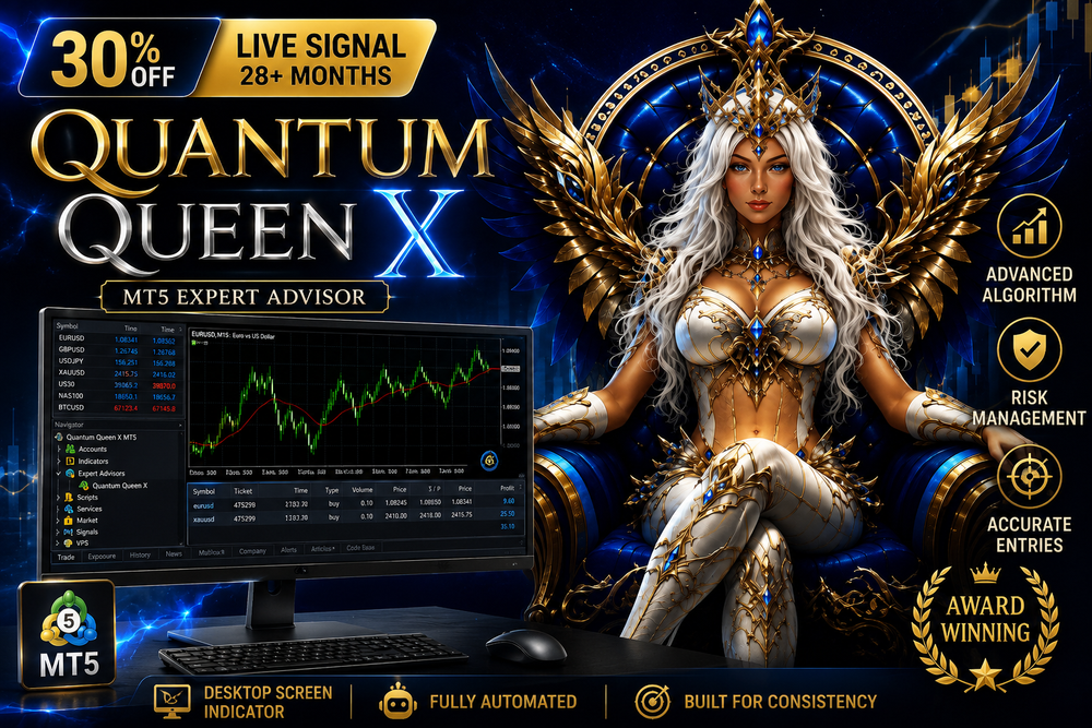 Quantum Queen X MT5 Brings AI-Assisted Strategy Automation to MetaTrader 5 Traders